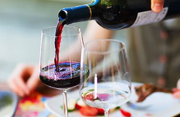 Charter cruise beverages